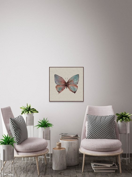 "Watercolor Beauty II" Floater Framed Painting Print, Canvas, 20"x20"