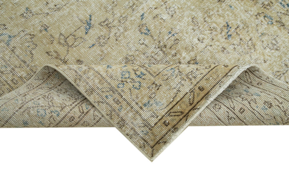 Rug N Carpet - Hand-knotted Turkish 6' 8" x 9' 2" Contemporary Area Rug