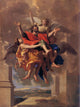 Tile Mural Le Ravissement de Saint Paul 1650 Backsplash Ceramic Glossy