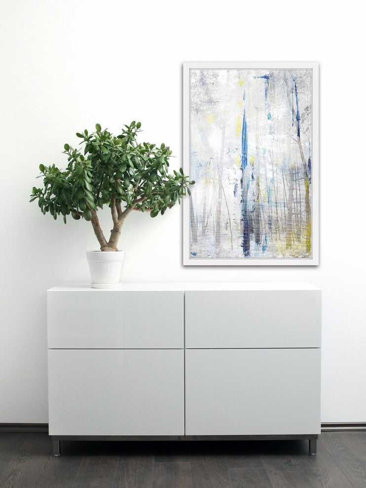 Parvez Taj "Tall and Bright" Framed Painting Print, 24"x36"