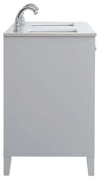 22" Traditional Grey-Light Bathroom Vanity