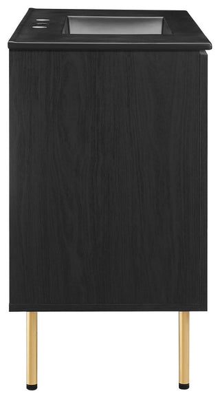 Chaucer 36" Bathroom Vanity - Black Black