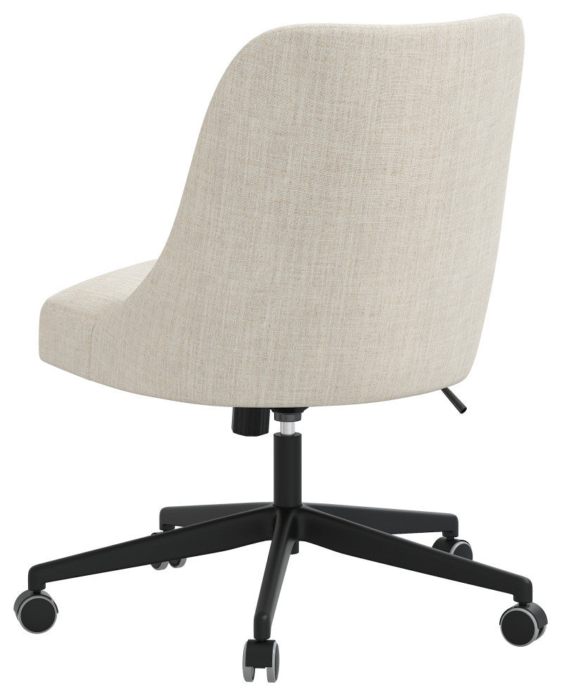 Office Chair, Linen Talc