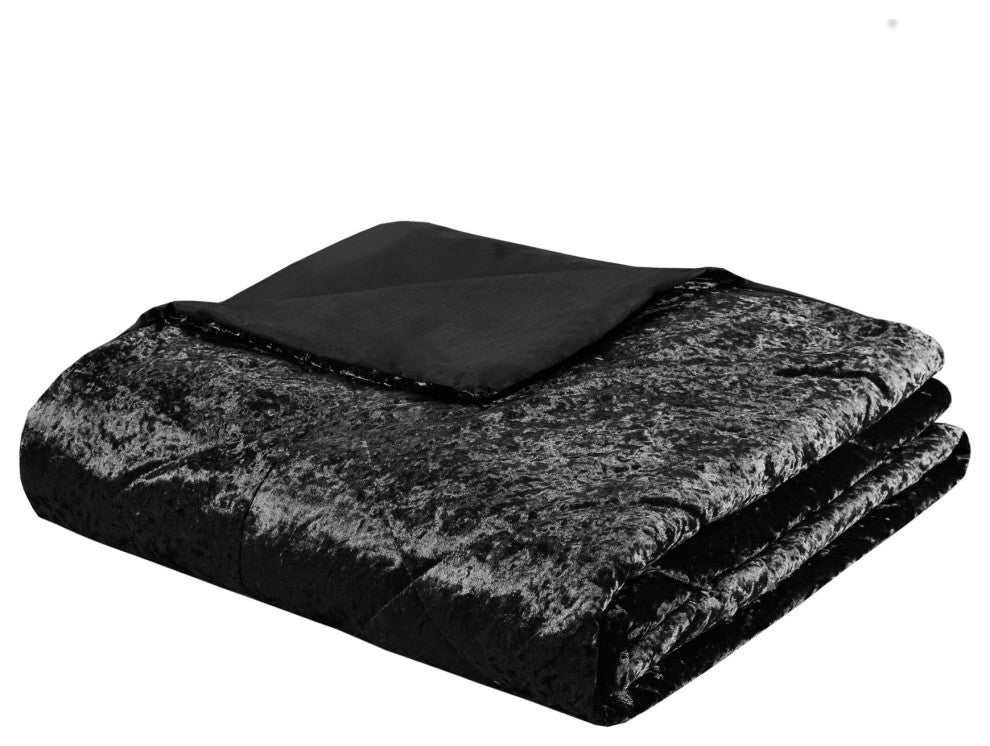 Intelligent Design Felicia Crushed Velvet 4-Piece Comforter Set