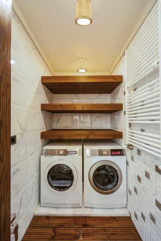 Z-Lite 1013F6-LED Stari 7"W Flush Mount Ceiling Fixture - Modern Gold