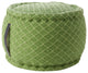 Mina Victory AS696 Pouf, Green, 20" x 20" x 12"