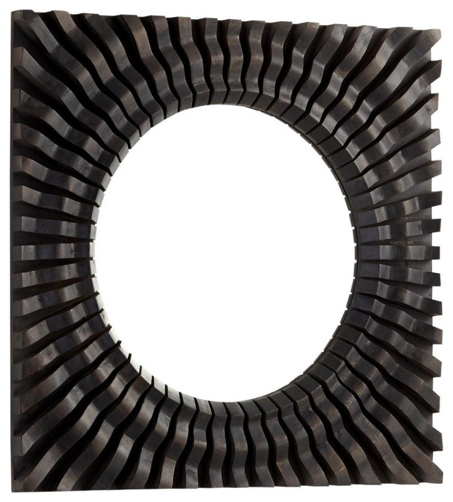 Sonista Mirror, Natural Wood, Wood, Mirrored Glass, 36"W (10769 MGN71)