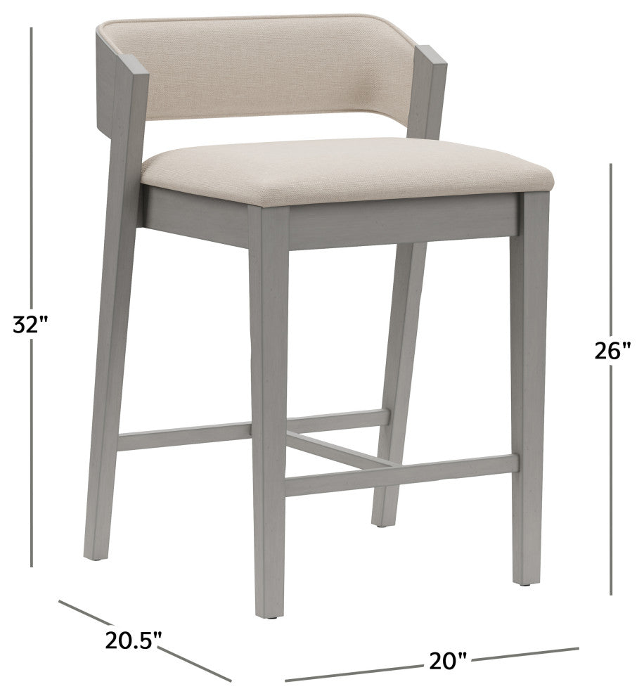 Hillsdale Dresden Wood Counter Height Stool
