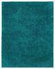 Oriental Weavers Cosmo Collection Teal Solid Indoor Area Rug 6'6"X9'6"