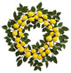 24 Lemon Wreath