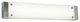 Avanti 40" Integrated LED Vanity, Satin Nickel Finish, White Shade