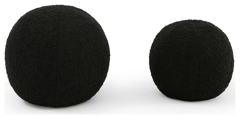 Balle Pillow-Knoll Onyx-Set of 2-12.5"