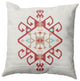 Southwest Medallion Decorative Throw Pillow, Ligonberry Red, 26"x26"