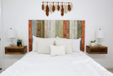 Handcrafted Headboard, Hanger Style, Retro Mix, King