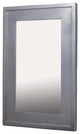 14x24 Fox Hollow Furnishings Mirrored Medicine Cabinet, Silver
