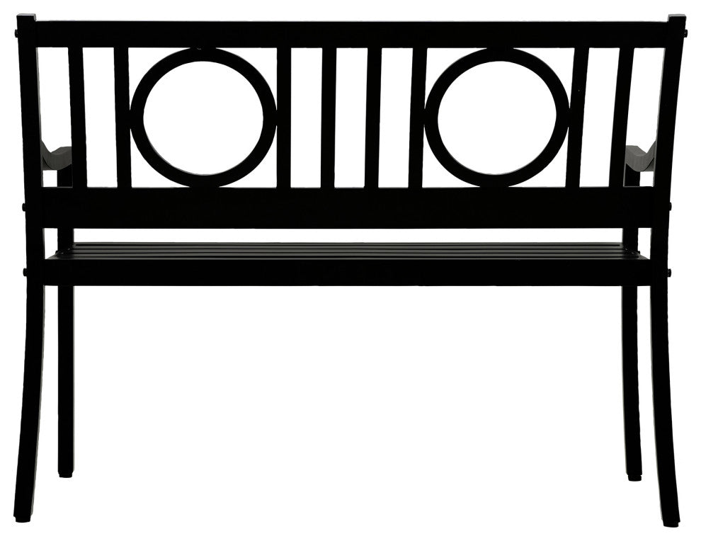 Grammercy Outdoor Bench - Black