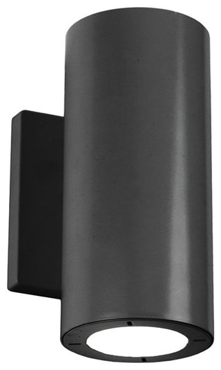 Vessel LED Outdoor Up and Down Wall-Light 2700K, Black