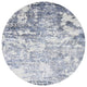 Ahgly Company Indoor Round Mid-Century Modern Area Rugs, 6' Round