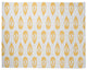 Ikat Tears Chenille Rug, Sunshine Yellow, 8'x10'