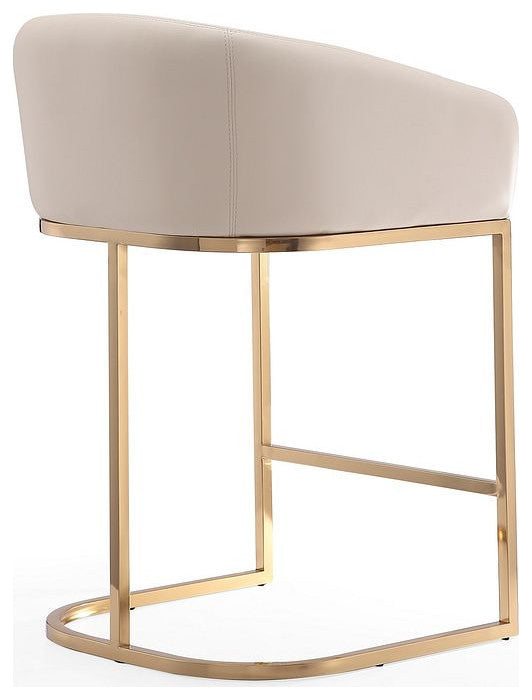 Manhattan Comfort Louvre Counter Stool, Set of 3