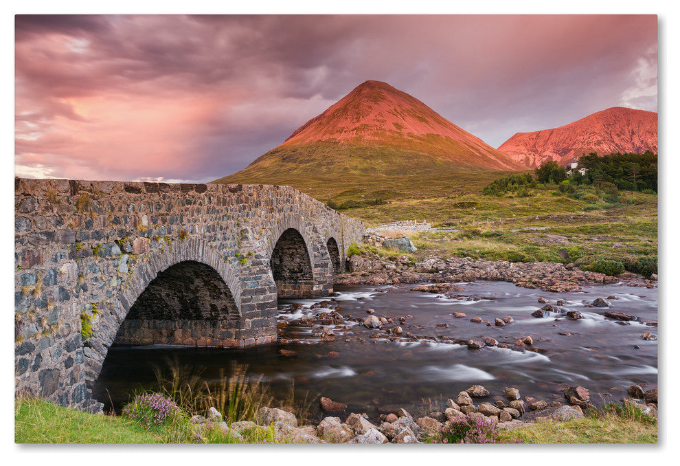 Michael Blanchette Photography 'Scottish Bridge' Canvas Art, 47"x30"