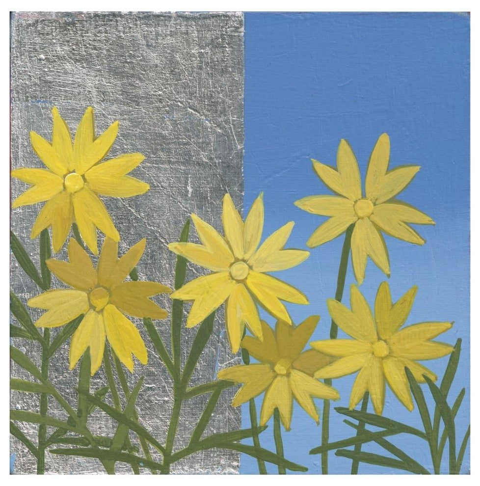 "Coreopsis II" Digital Paper Print by Kathrine Lovell, 32"x32"