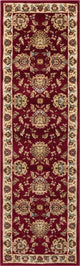 Well Woven Timeless Abbasi Area Rug, Red, 2''7"x12'' Runner