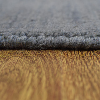 HAND KNOTTED LOOM WOOL ECO-FRIENDLY AREA RUGS-Rectangle,Blue,Contemporary, [Square] 8'x8'