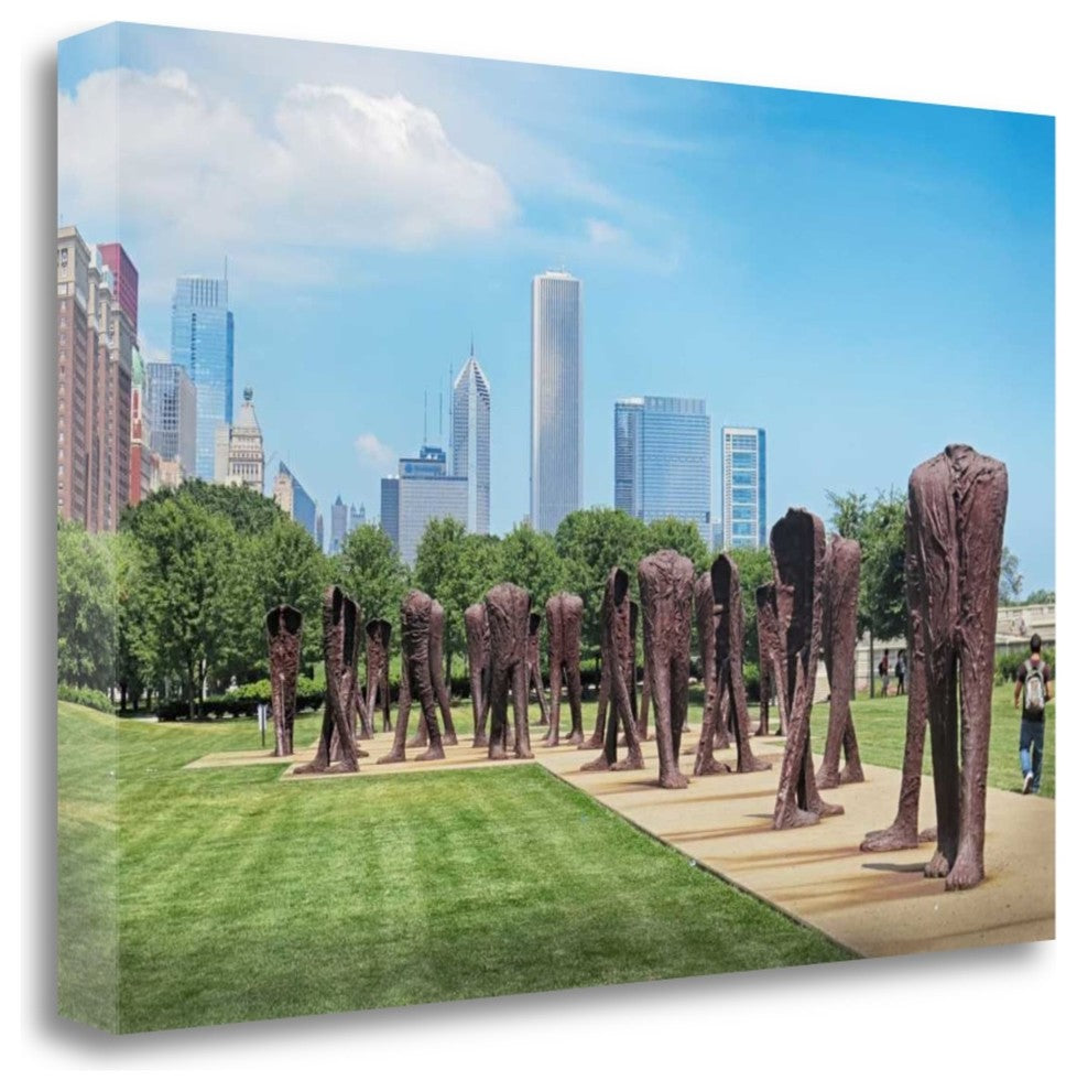 "Agora" By Jessica Levant, Giclee Print on Gallery Wrap Canvas, Ready to Hang