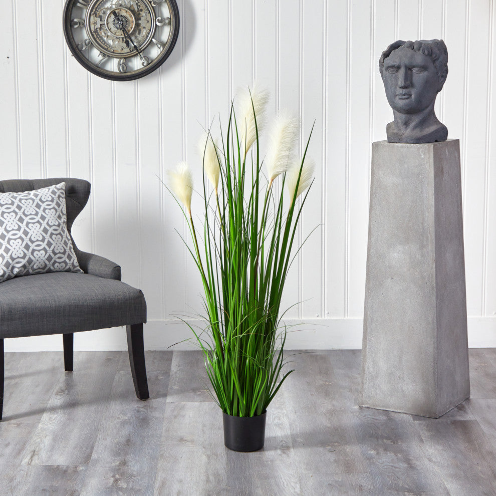 4' Plume Grass Artificial Plant