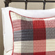 Madison Park Ridge 6 Piece Printed Herringbone Quilt Set With Throw Pillows