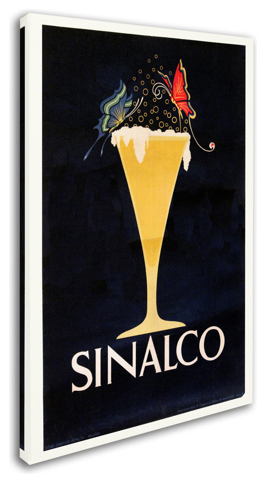 Vintage Apple Collection 'Sinalco' Canvas Art, 16x24
