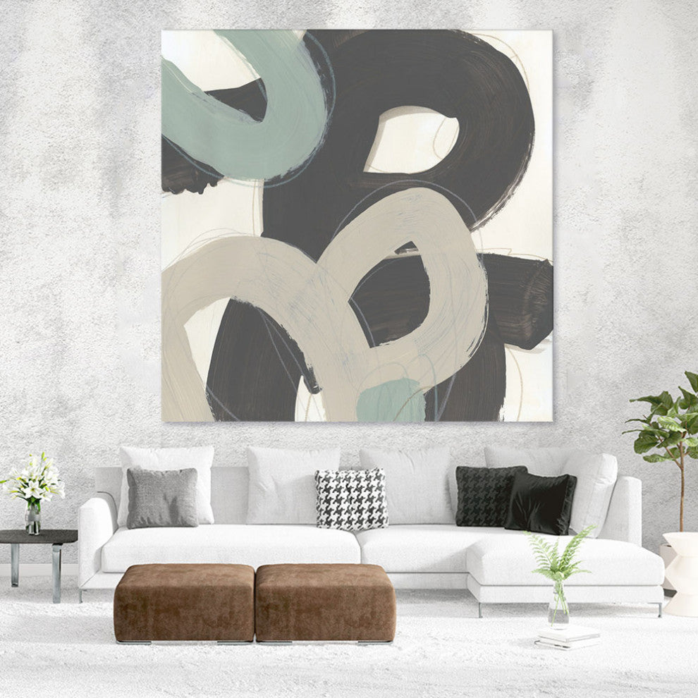 "Clean Slate III" Fine Art Giant Canvas Print, 54"x54"