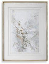 Uttermost 41625 Pathos 50" x 38" Framed Abstract Painting - Multicolored