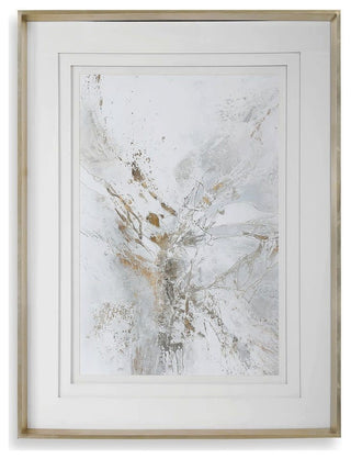 Uttermost 41625 Pathos 50" x 38" Framed Abstract Painting - Multicolored