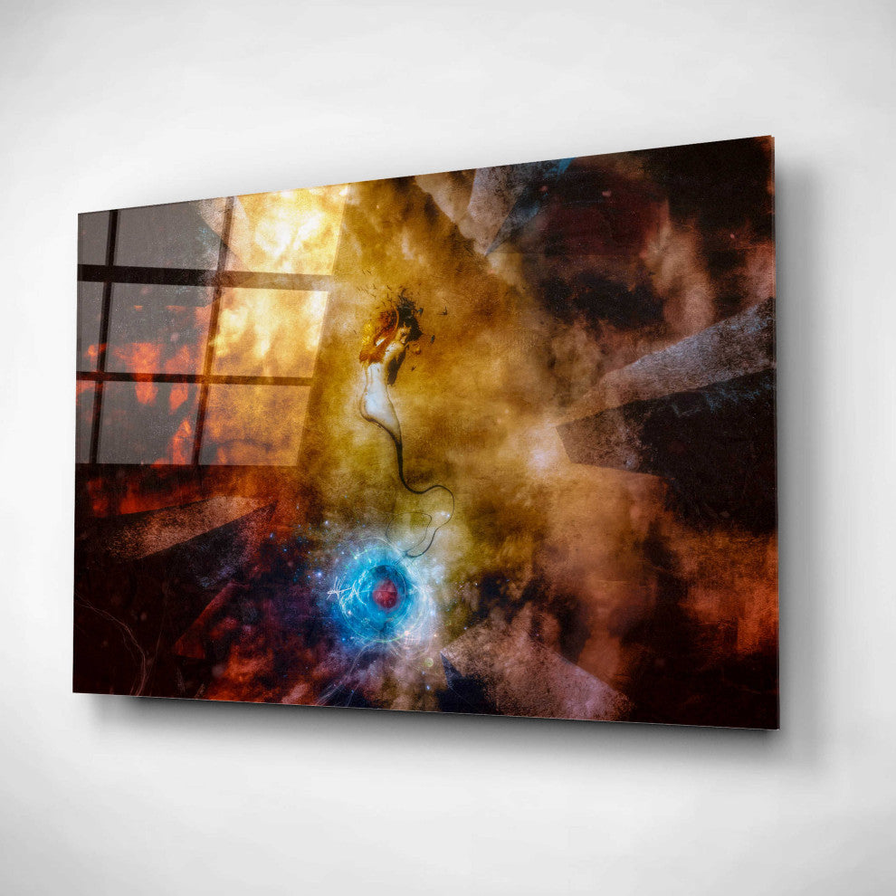 Epic Art 'The Sufferer' by Mario Sanchez Nevado, Acrylic Glass Wall Art, 16"x12"