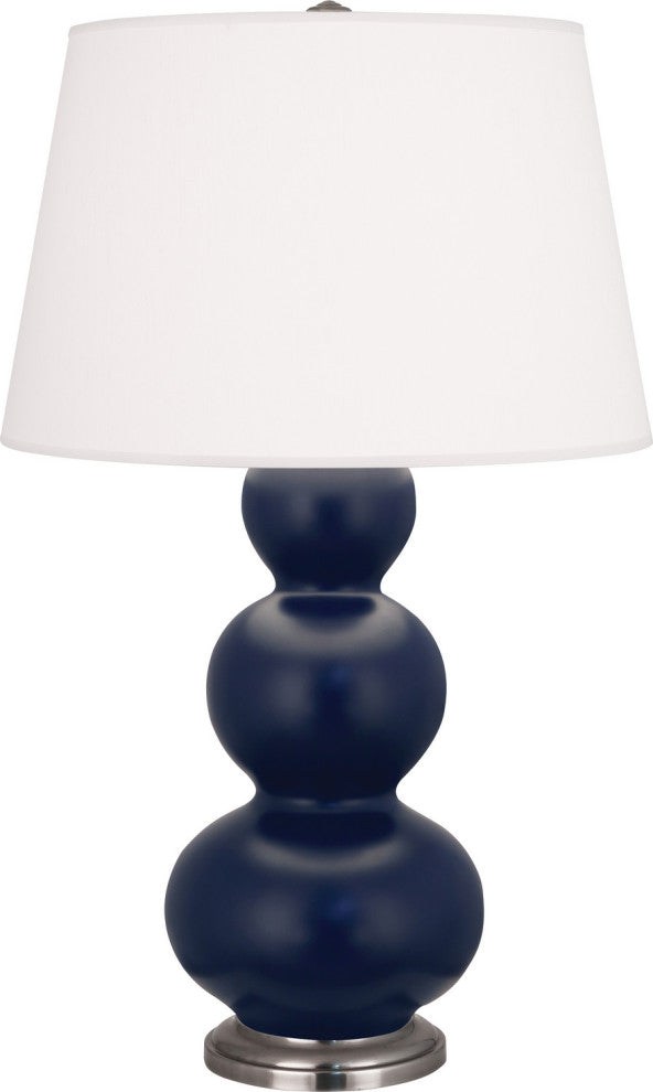 Robert Abbey RA-MMB42 1-Light Table Lamp, Triple Gourd