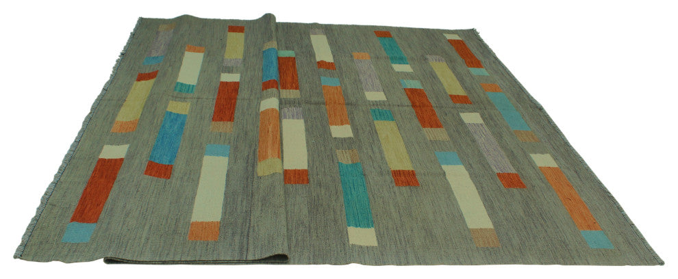 Winchester Kilim Shelby Grey Rug