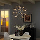 Modern Contemporary Living Dining Room Metal Ceiling Light Chandelier