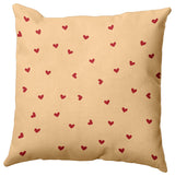 Little Hearts Decorative Throw Pillow, Buddah, 16"x16"