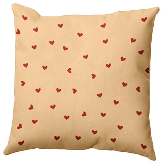 Little Hearts Decorative Throw Pillow, Buddah, 16"x16"