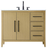 Elegant Lighting VF29342 Millie 42" - Honey Brown