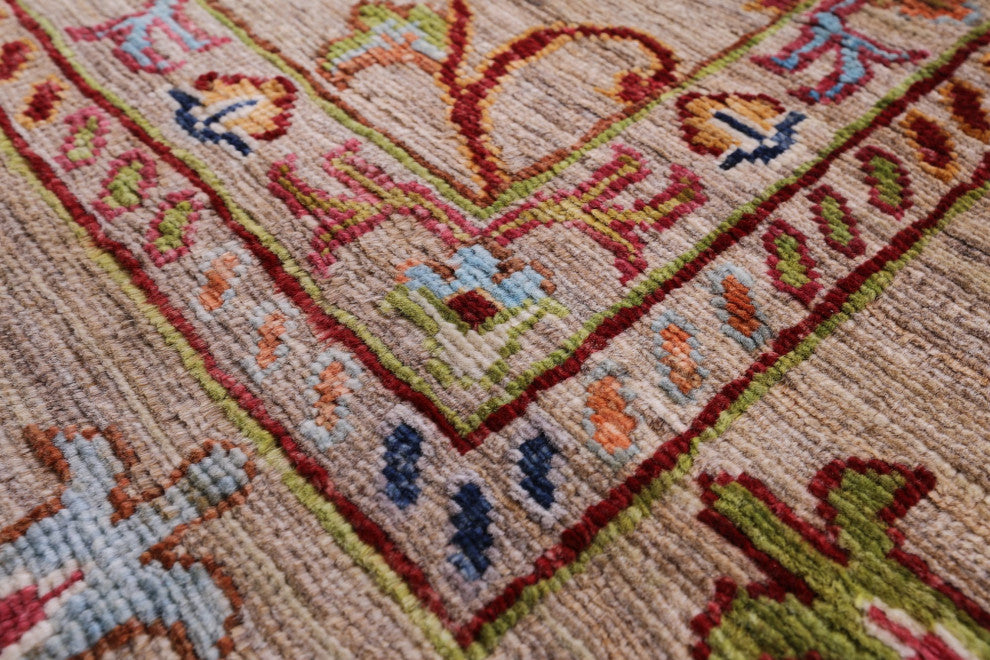 Persian Tabriz Handmade Rug 8' 2" X 11' 9" Q10057