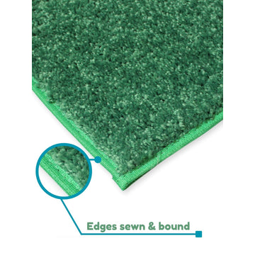 Shaw Carpet Kids Crossing, Leap Frog, 5''x8''