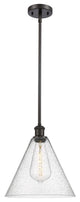Innovations 516-1S-OB-GBC-124-LED 1-Light Mini Pendant, Oil Rubbed Bronze
