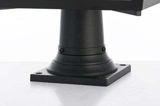 Home Living 20" Outdoor Post Light, Black