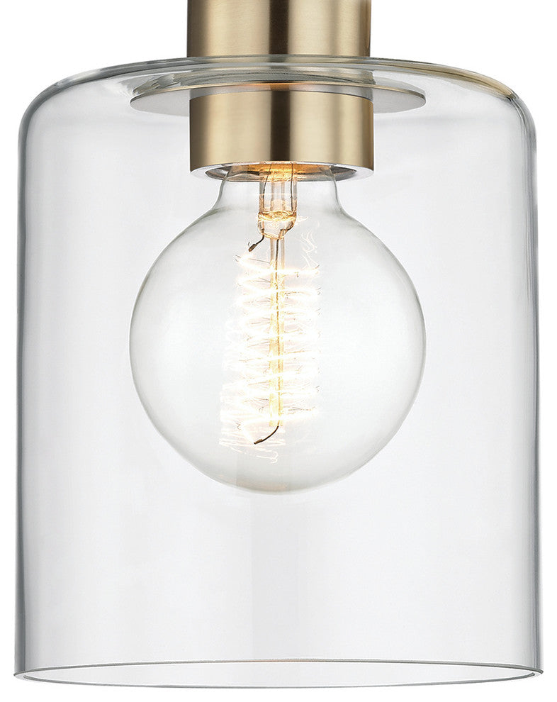 Neko Wall Sconce, Finish: Aged Brass