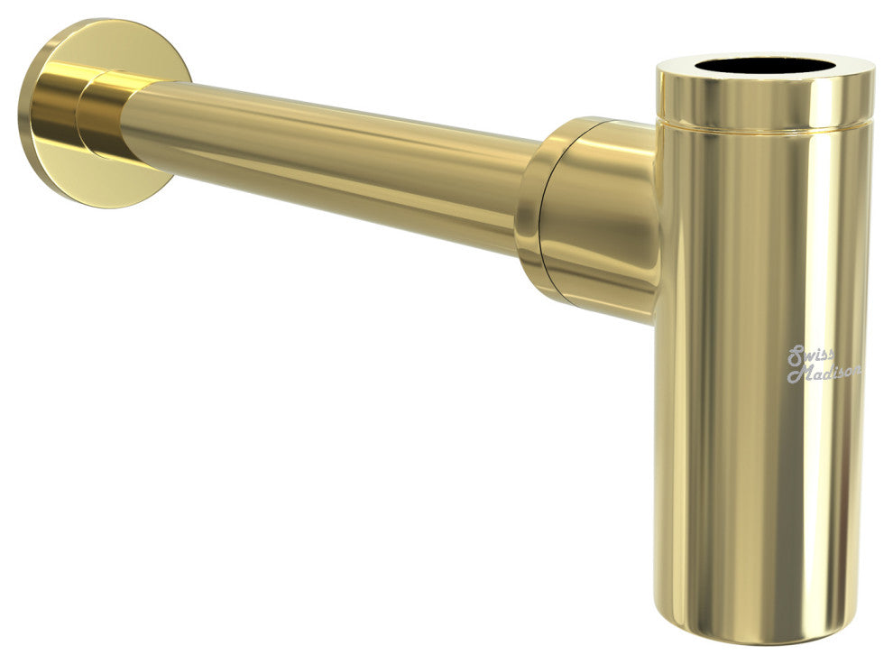 Bottle Trap Drain, Gold