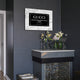 "Prestige G" Frameless Free Floating Reverse Printed Tempered Glass Wall Art