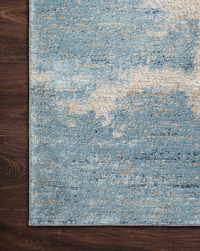 Sienne Rug, Sand and Ocean, 3'7"x5'7"